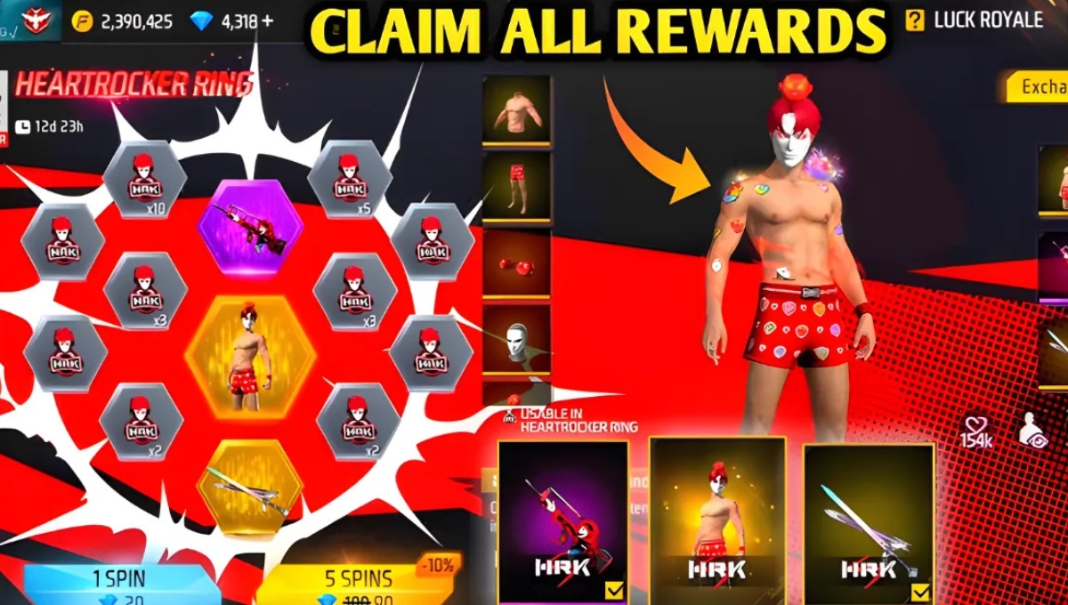 Heartrocking Ring Event 1 Spin Trick