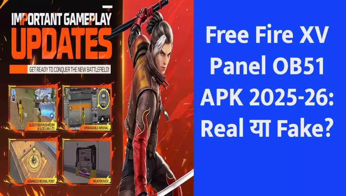 Free Fire XV Panel OB51 APK Download 2026