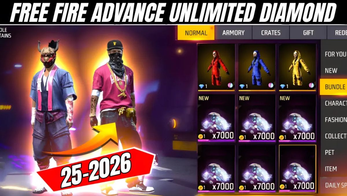 Free Fire Unlimited Diamond