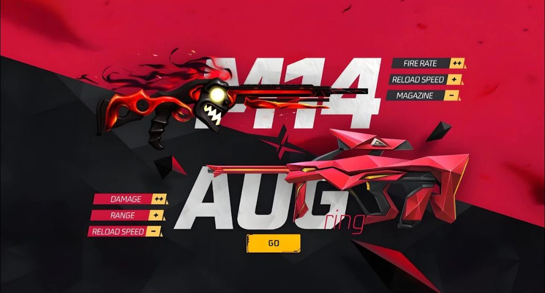 Free Fire MAX M14 x AUG Ring Event