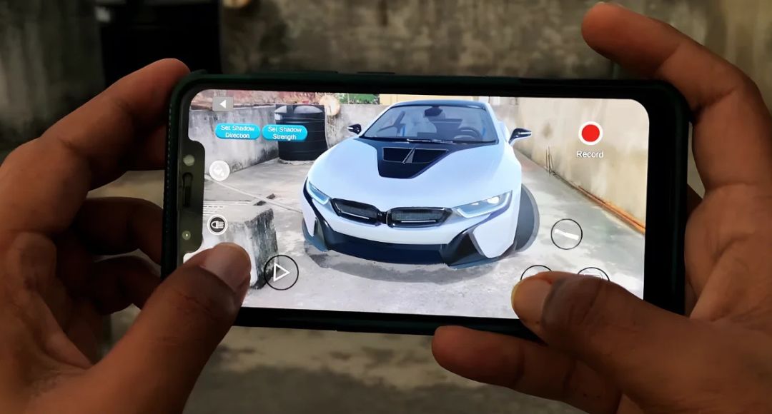 AR Real Driving Game