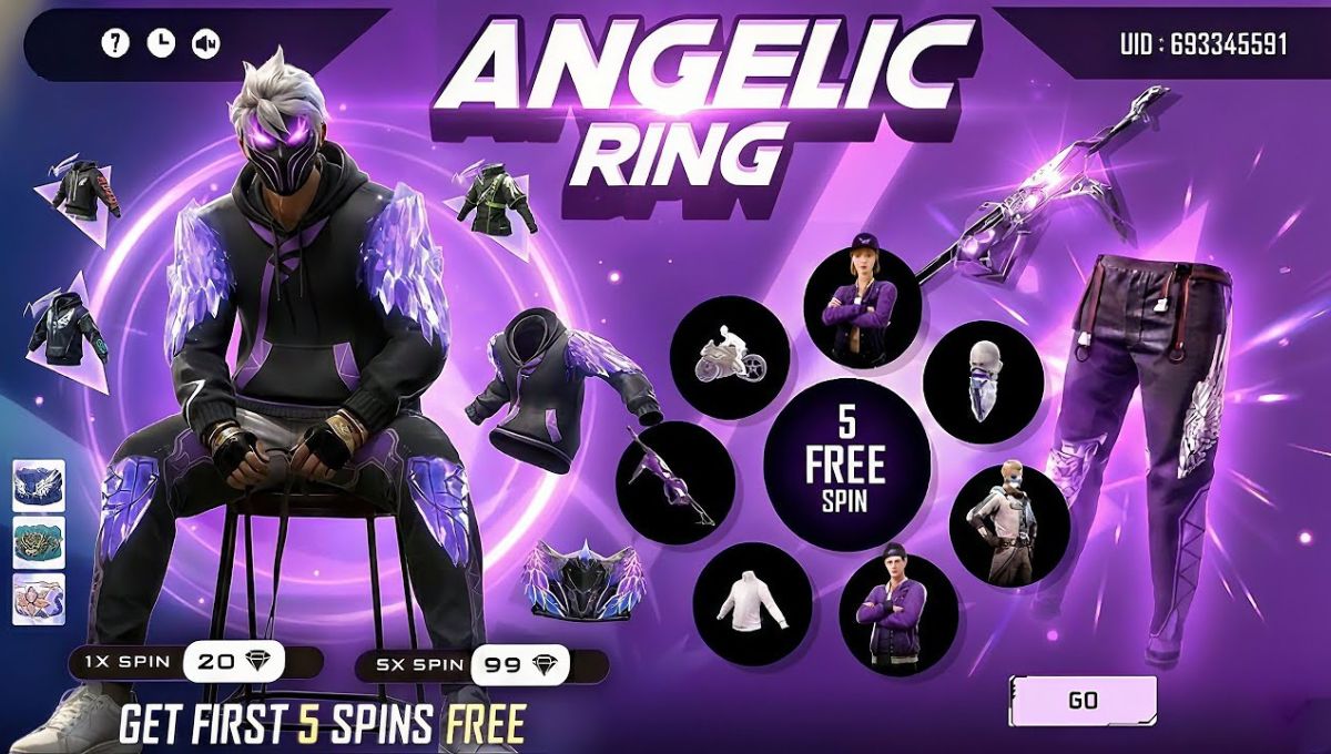 Free Fire Angelic Royale Event