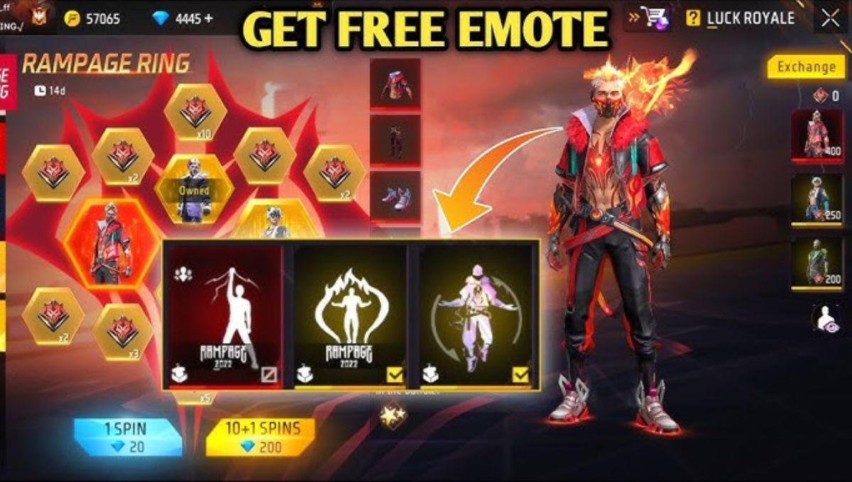 Free Fire Legendary Rampage Event