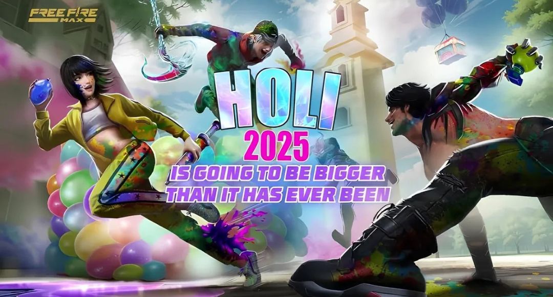 Free Fire Holi Rewards