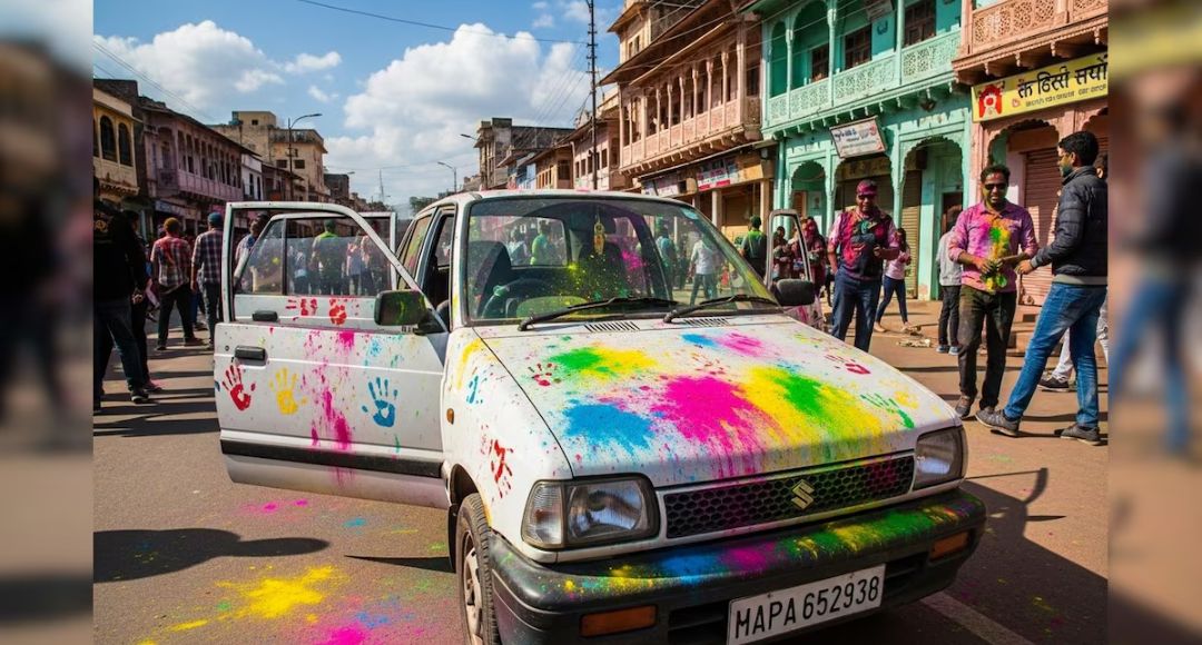 Holi Car Care Tips