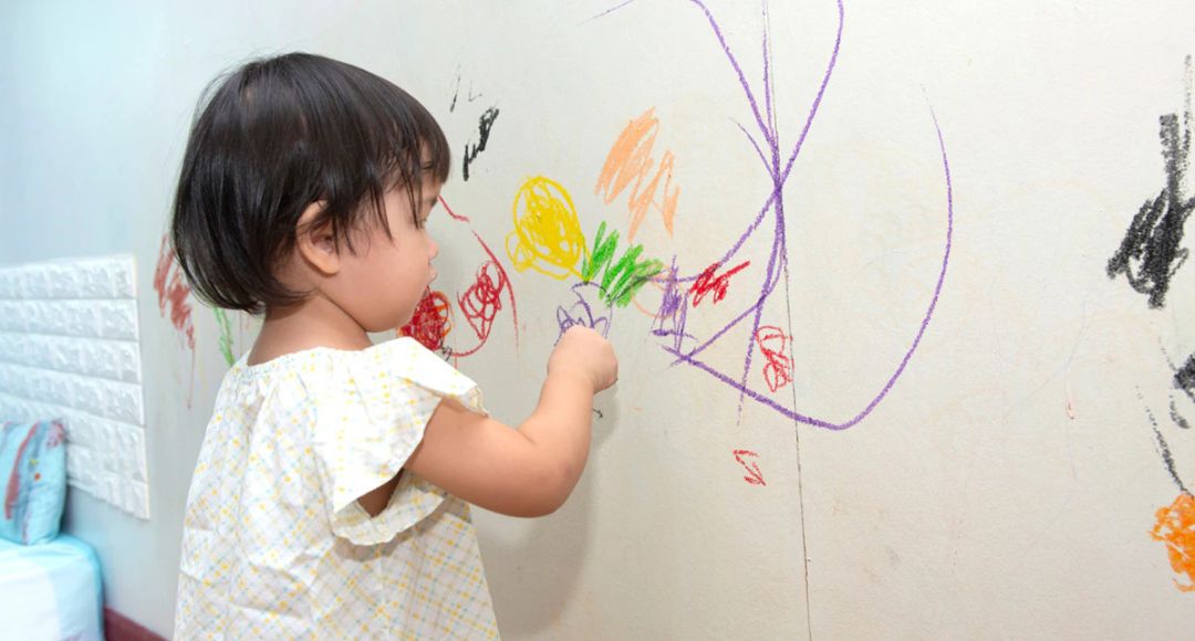 Wall Pencil Crayon Stains Remove Tips
