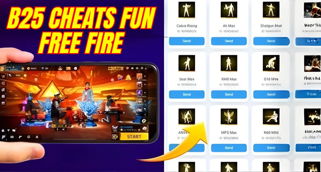 Free Fire B25 Cheats Login Android