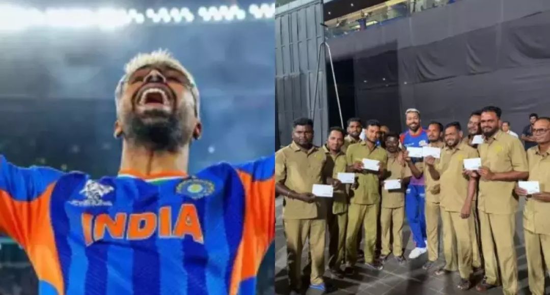 Hardik Pandya Ground Staff Gift