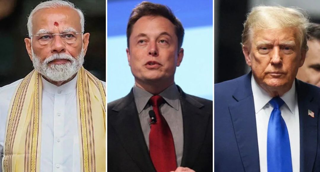Modi Trump Call Elon Musk Report