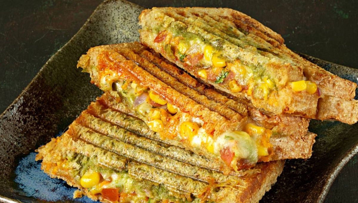 Cheese Corn Sandwich
