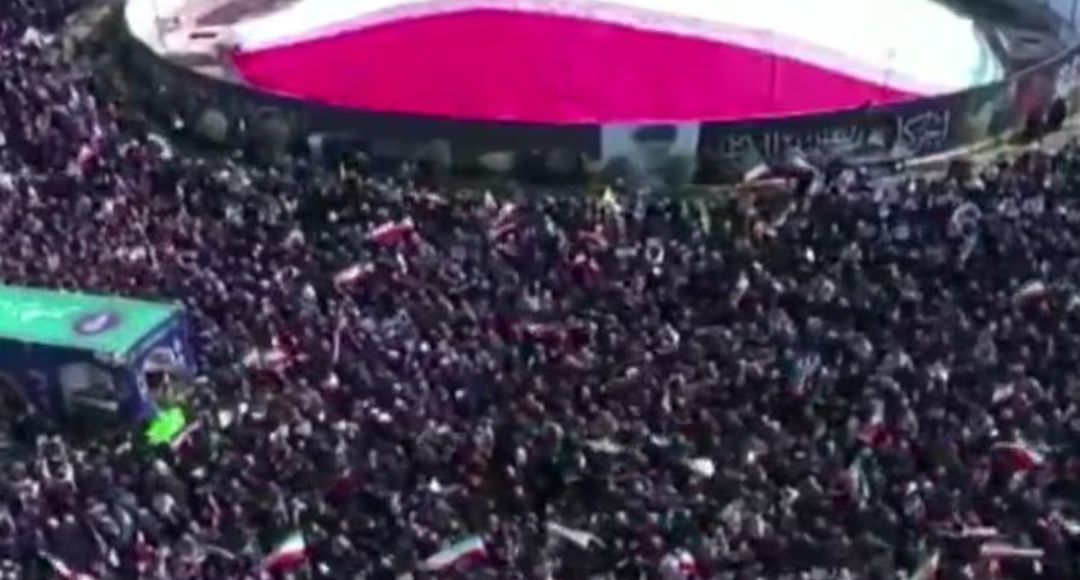 Ali Larijani Funeral Tehran