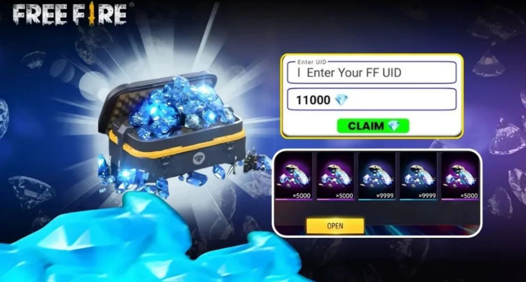 Free Fire Diamond Earning Website