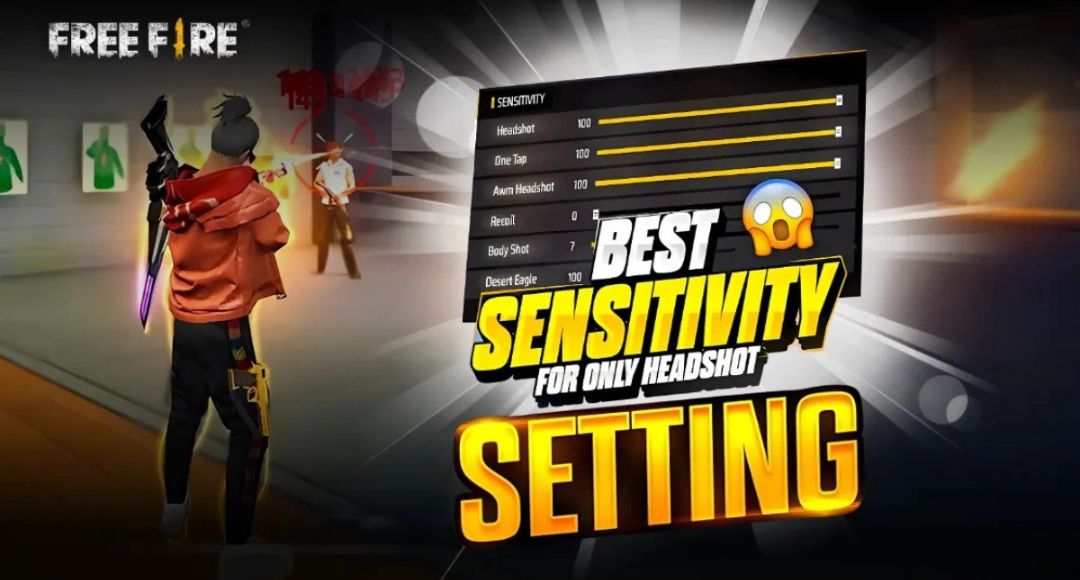 Best Sensitivity for Free Fire 2026 Headshot Settings