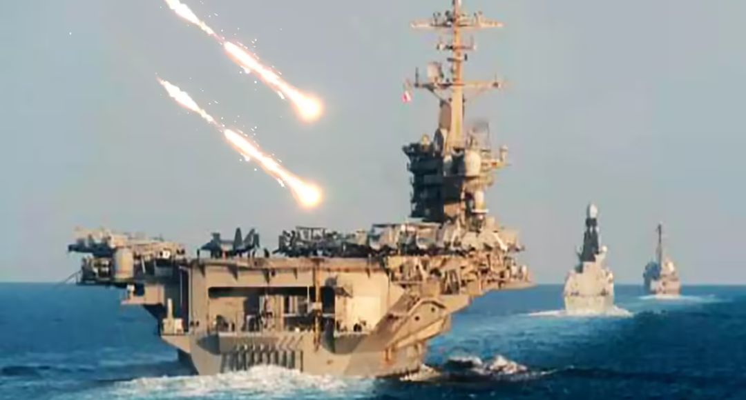 Iran Missile Attack Abraham Lincoln