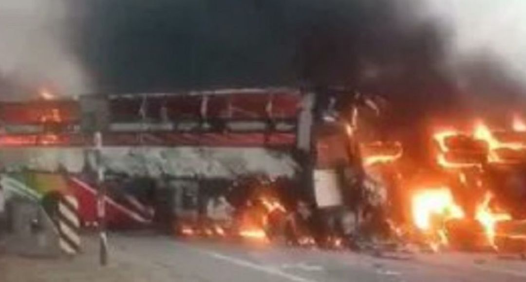 Andhra Pradesh Bus Fire Accident