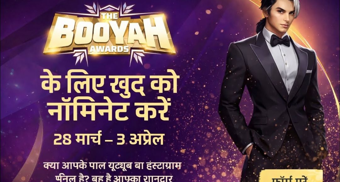 Booyah Awards 2026 Nomination