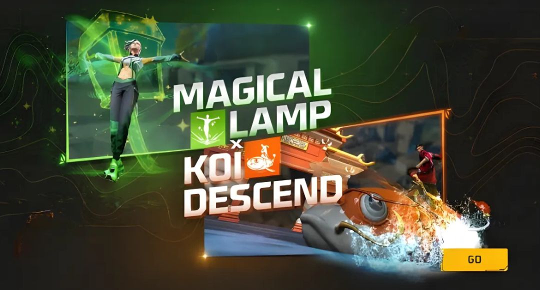 Magical Lamp x Koi Descend Unlock Arrival Animation