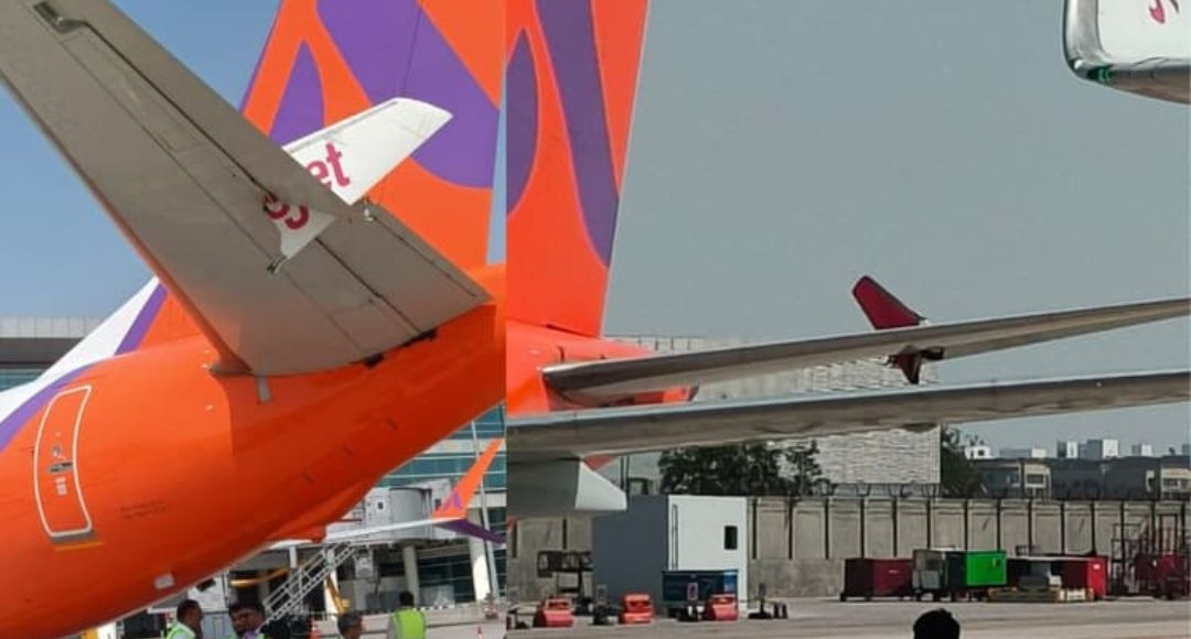 Delhi Airport Plane Collision