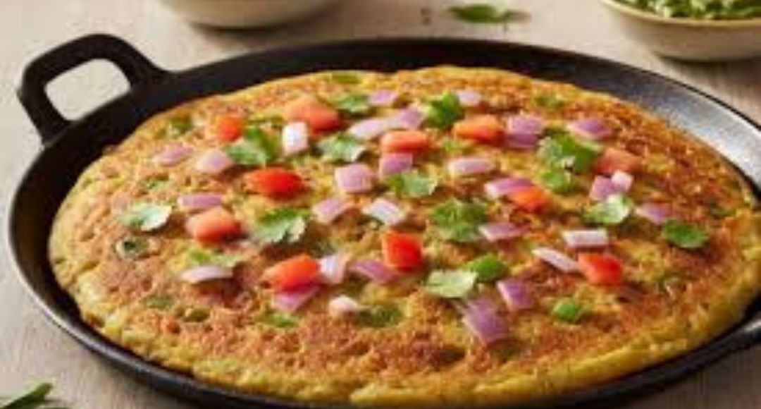 Moong Dal Uttapam Recipe