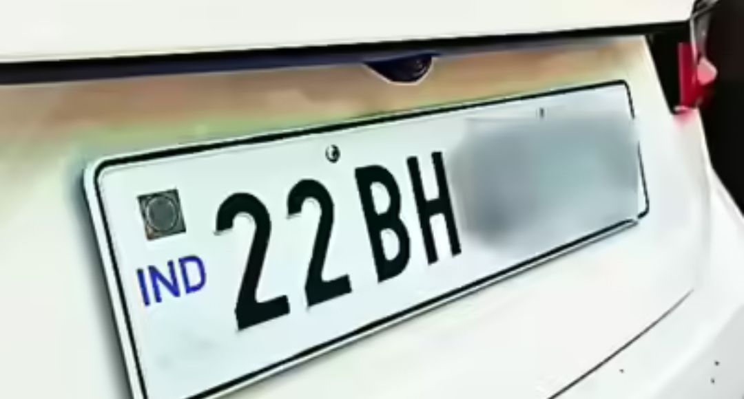 BH Series Number Plate