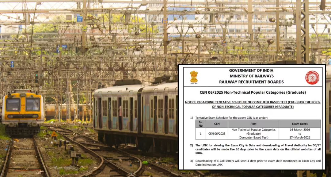 RRB NTPC Exam Date