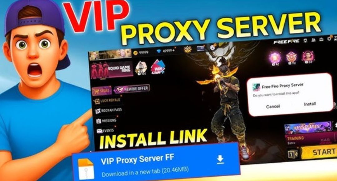 VIP Proxy Server Free Fire