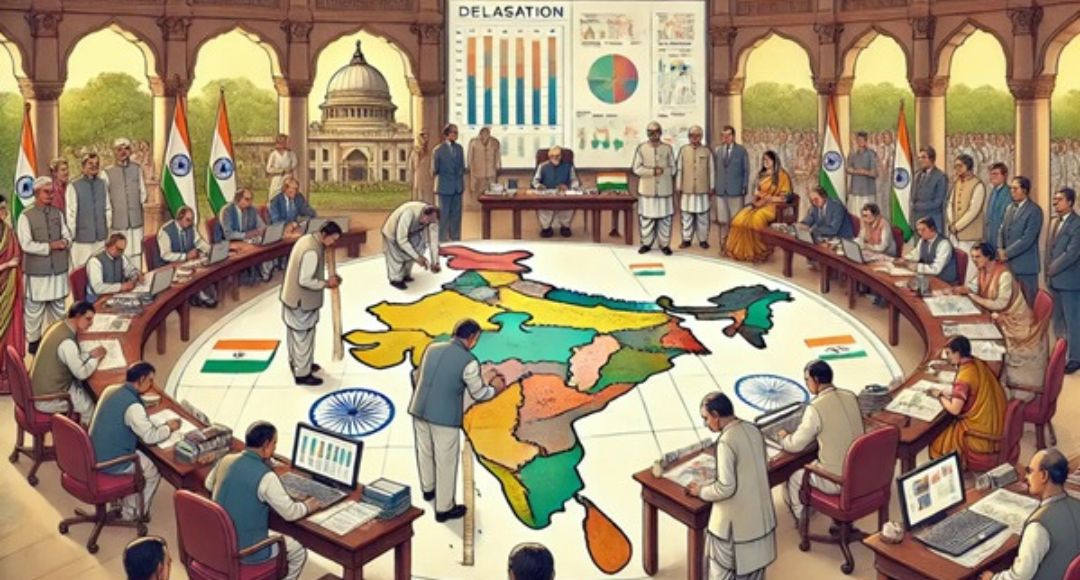 Delimitation Meaning India