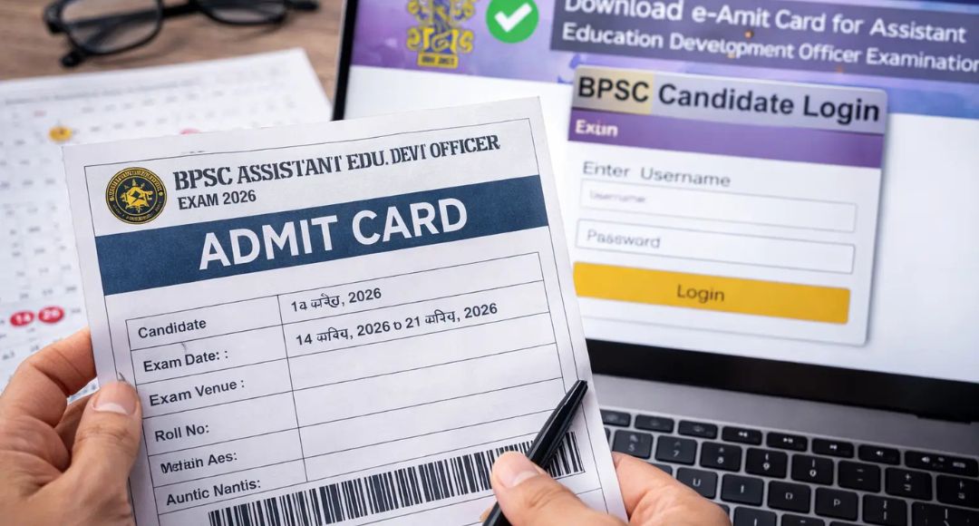 BPSC AEDO Admit Card