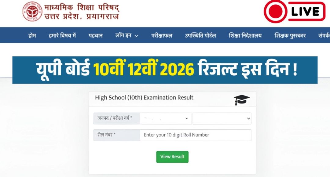 UP Board 10th Result