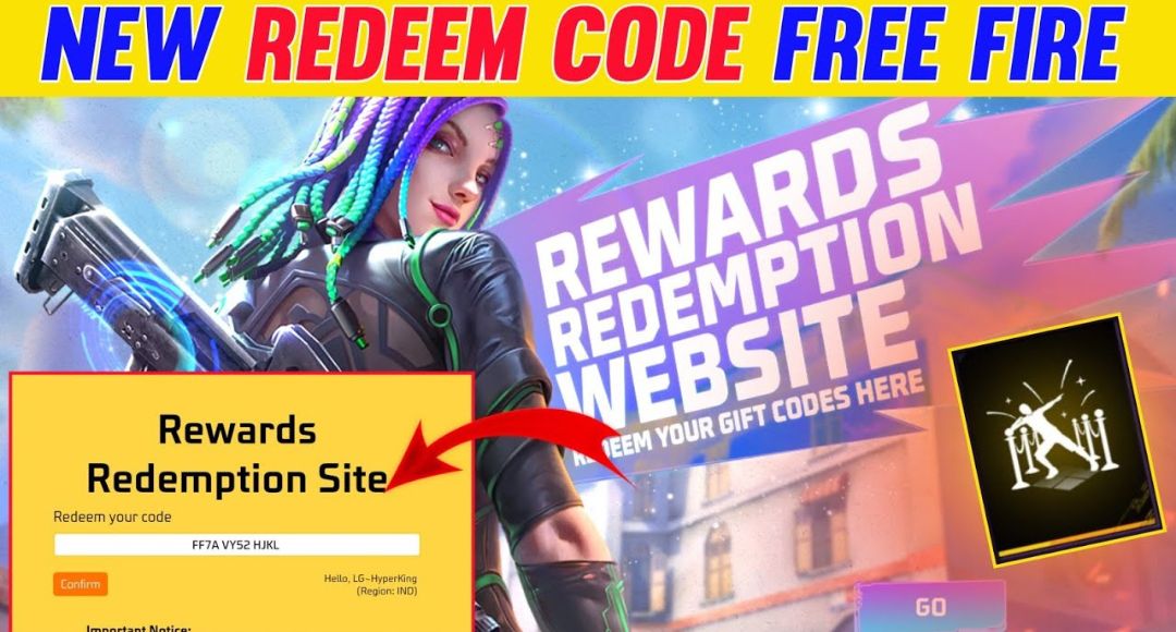 Free Fire New Redeem Code