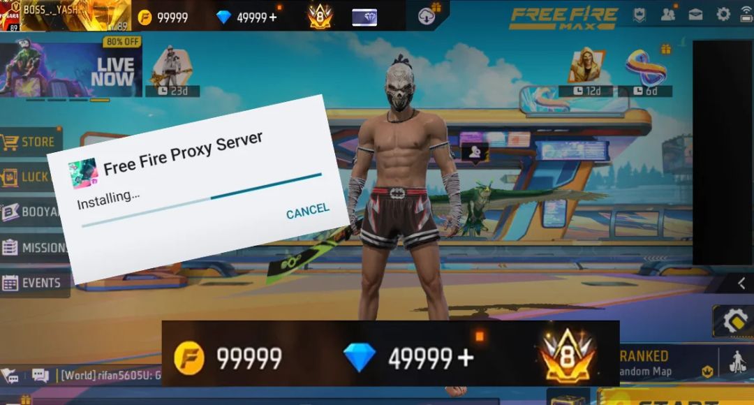 Free Fire Proxy Server Pro APK