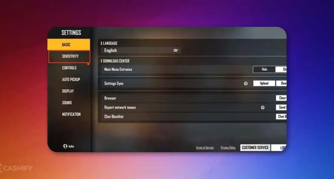7Sensi Free Fire Sensitivity Settings