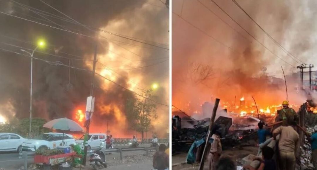 Vikas Nagar Fire Rumour Case