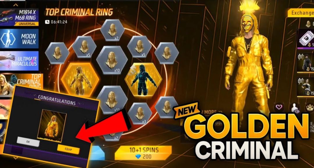Golden Ring Event Free Fire