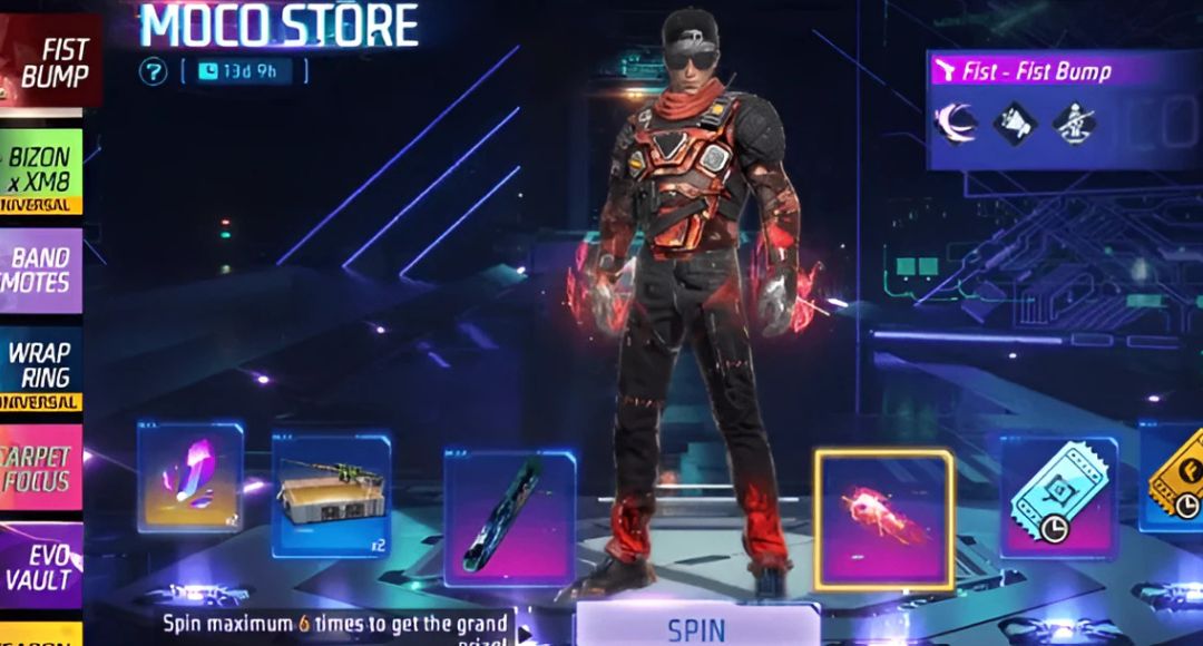 Free Fire MOCO Store Event