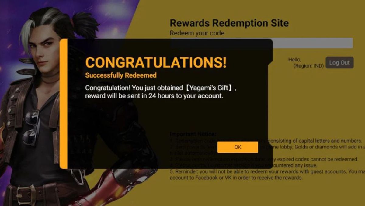 Free Fire Max Redeem