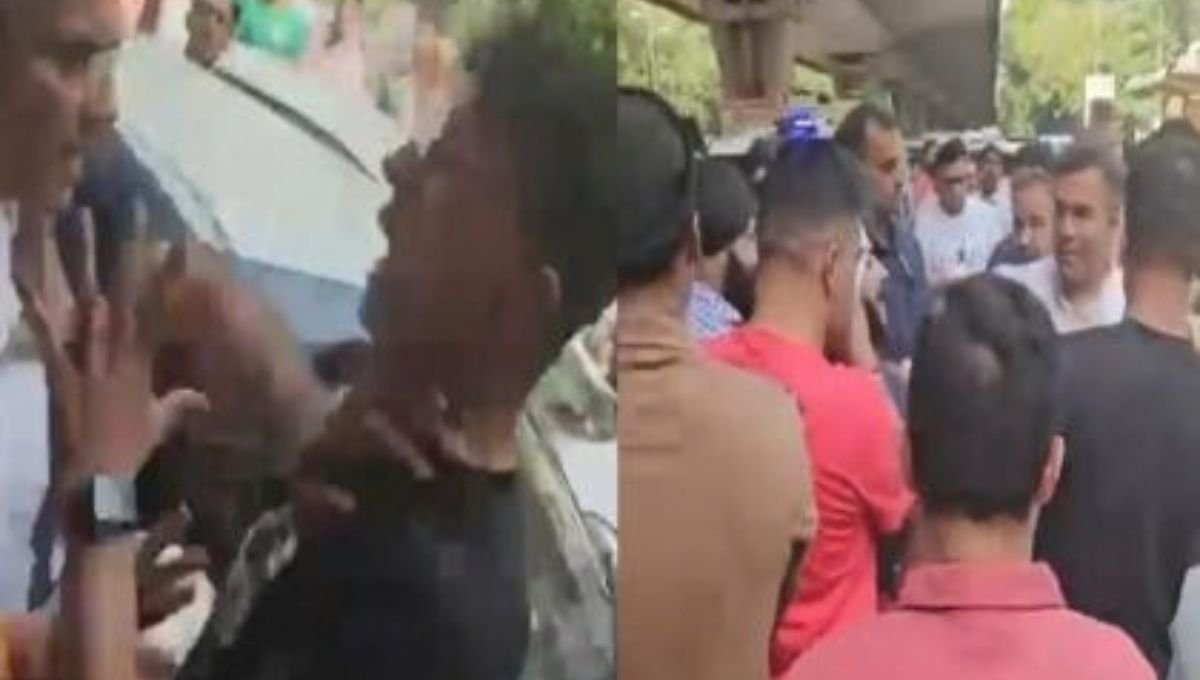 Parvesh Verma Slap Video