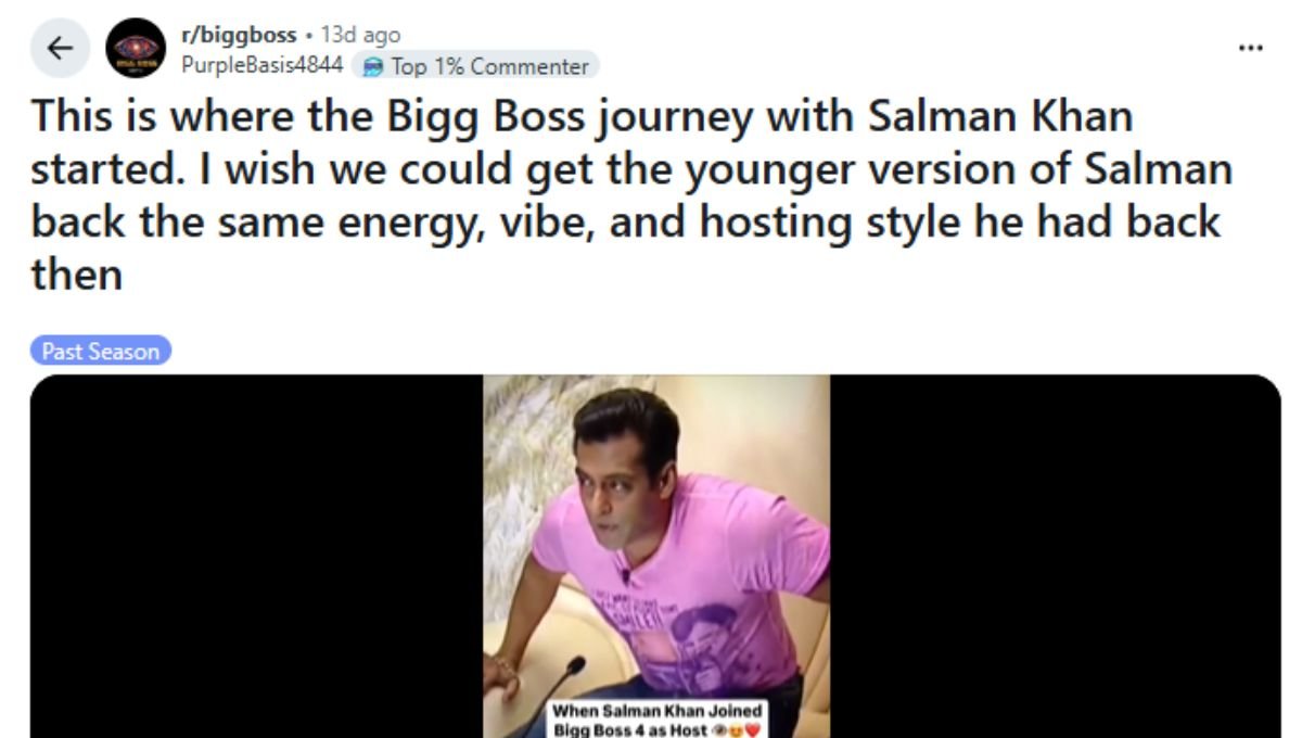 Salman Khan In Bigg Boss