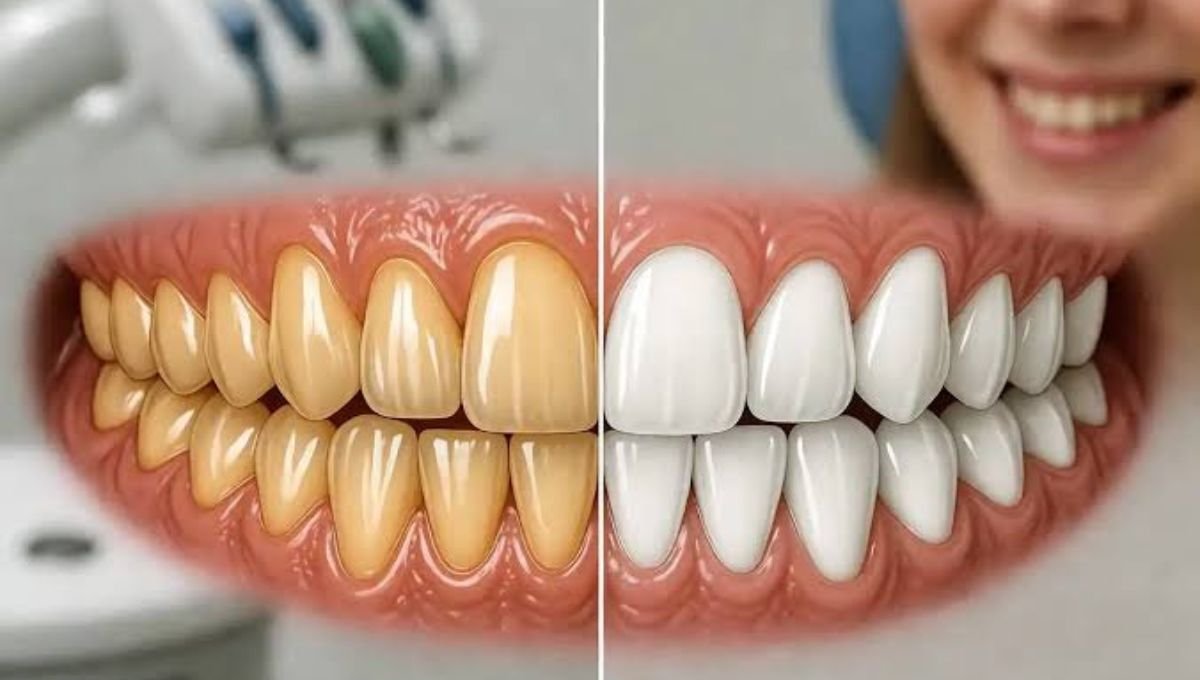 How To Whiten Yellow Teeth