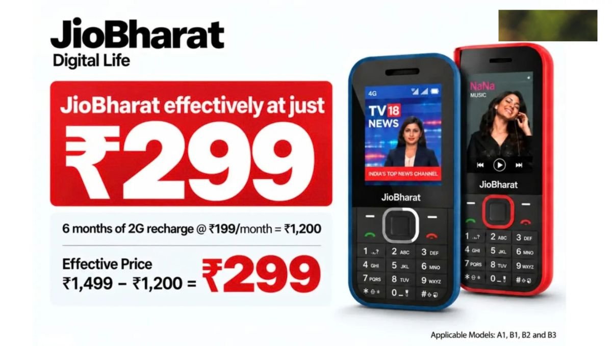 JioBharat 4G Phone