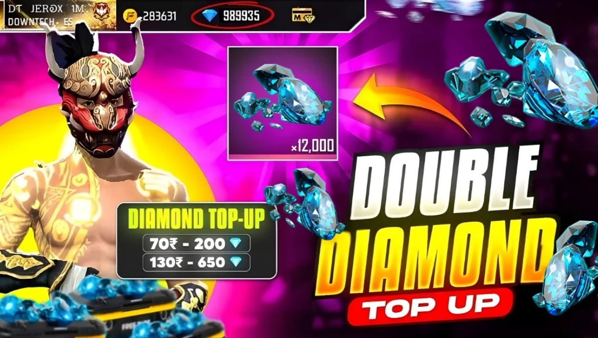 Free Fire Double Diamond Top Up