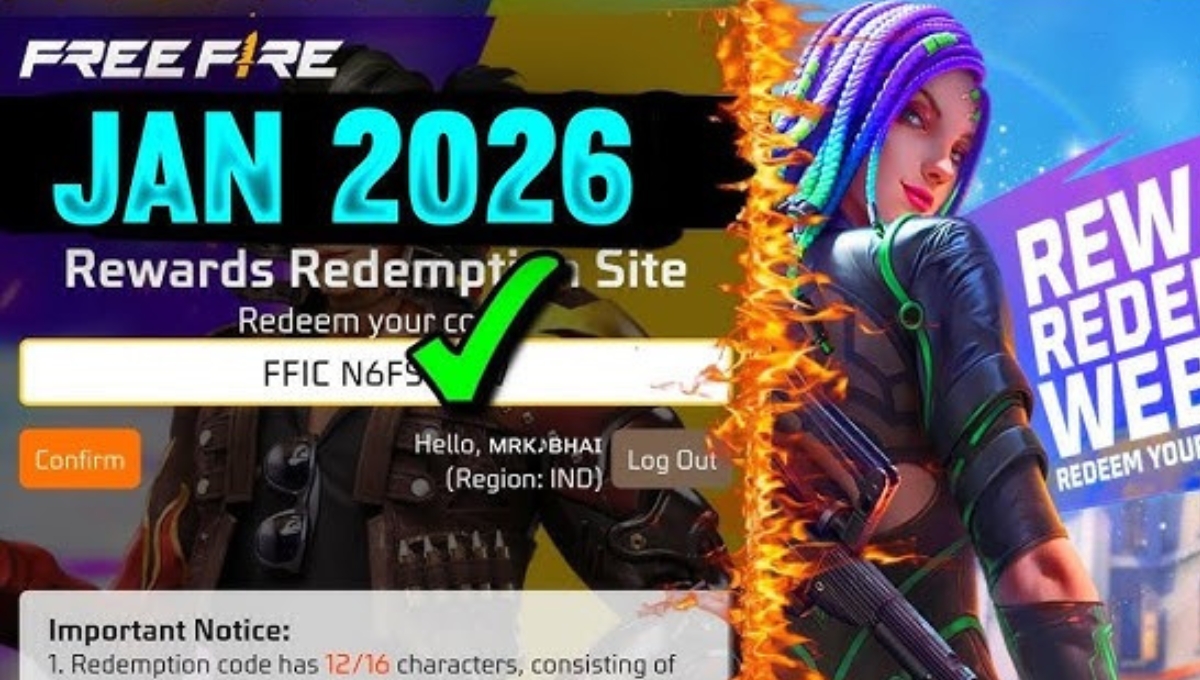 Free Fire Redeem Code