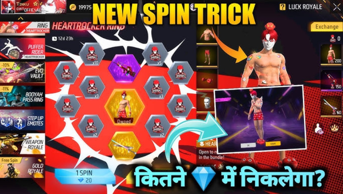 Heartrocking Ring Event 1 Spin Trick