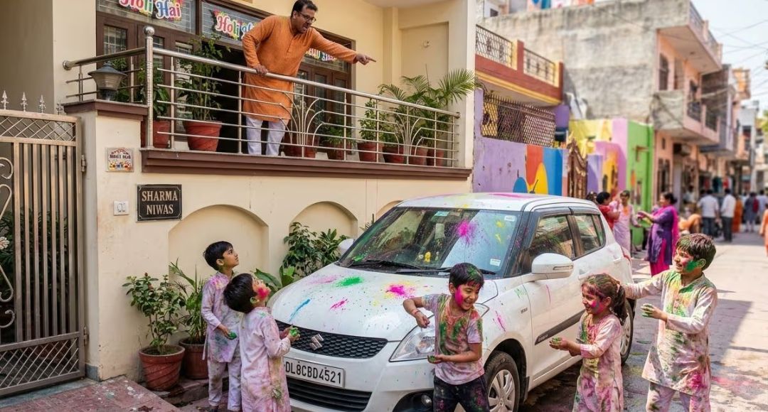 Holi Car Care Tips