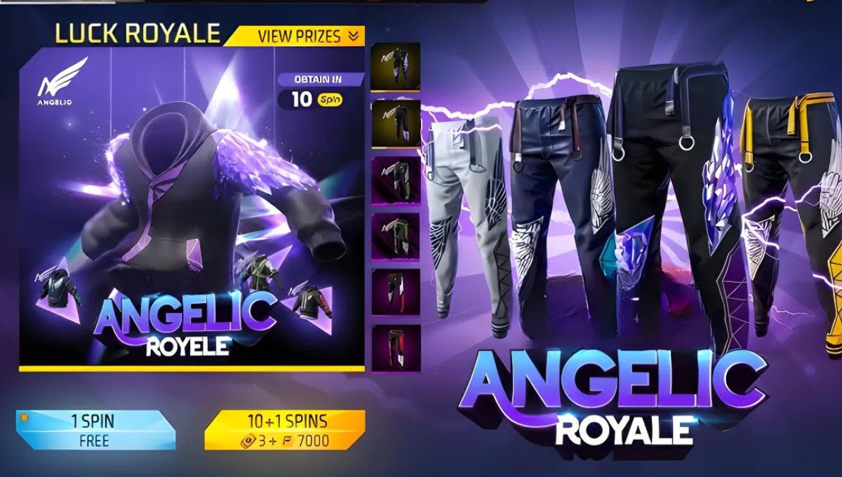 Free Fire Angelic Royale Event