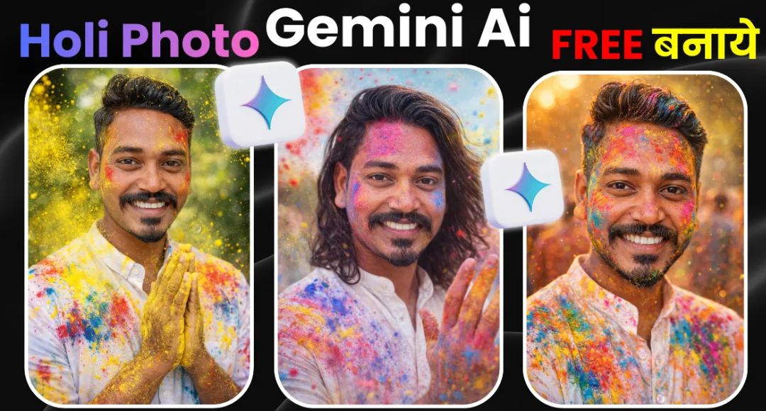 Holi Photo Gemini Prompts Free