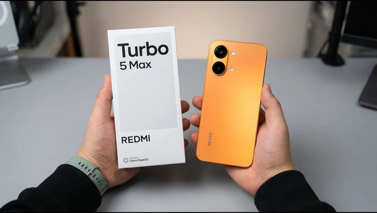 Xiaomi Redmi Turbo 5 Max: 6000mAh बैटरी, 120Hz AMOLED Display और दमदार प्रोसेसर के साथ 30 हजार से कम कीमत में धमाका