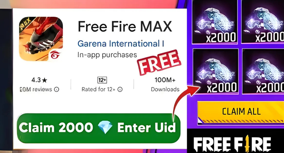 Free Fire Diamond UID Free