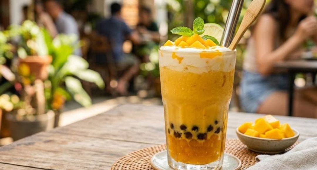 Mango Boba Drink Recipe