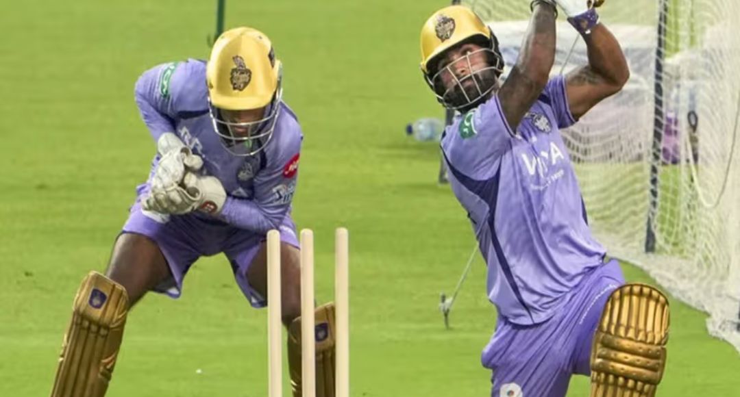 Sarthak Ranjan KKR Practice Match Performance